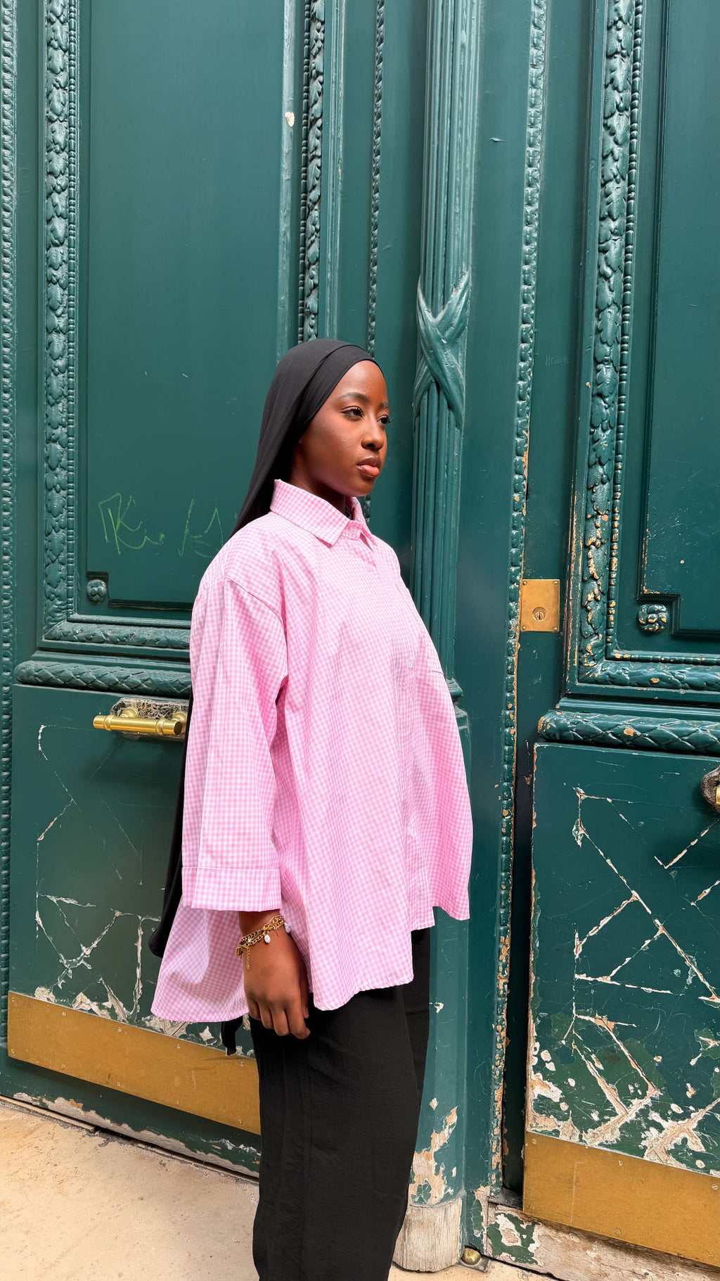 Chemise vichy oversize