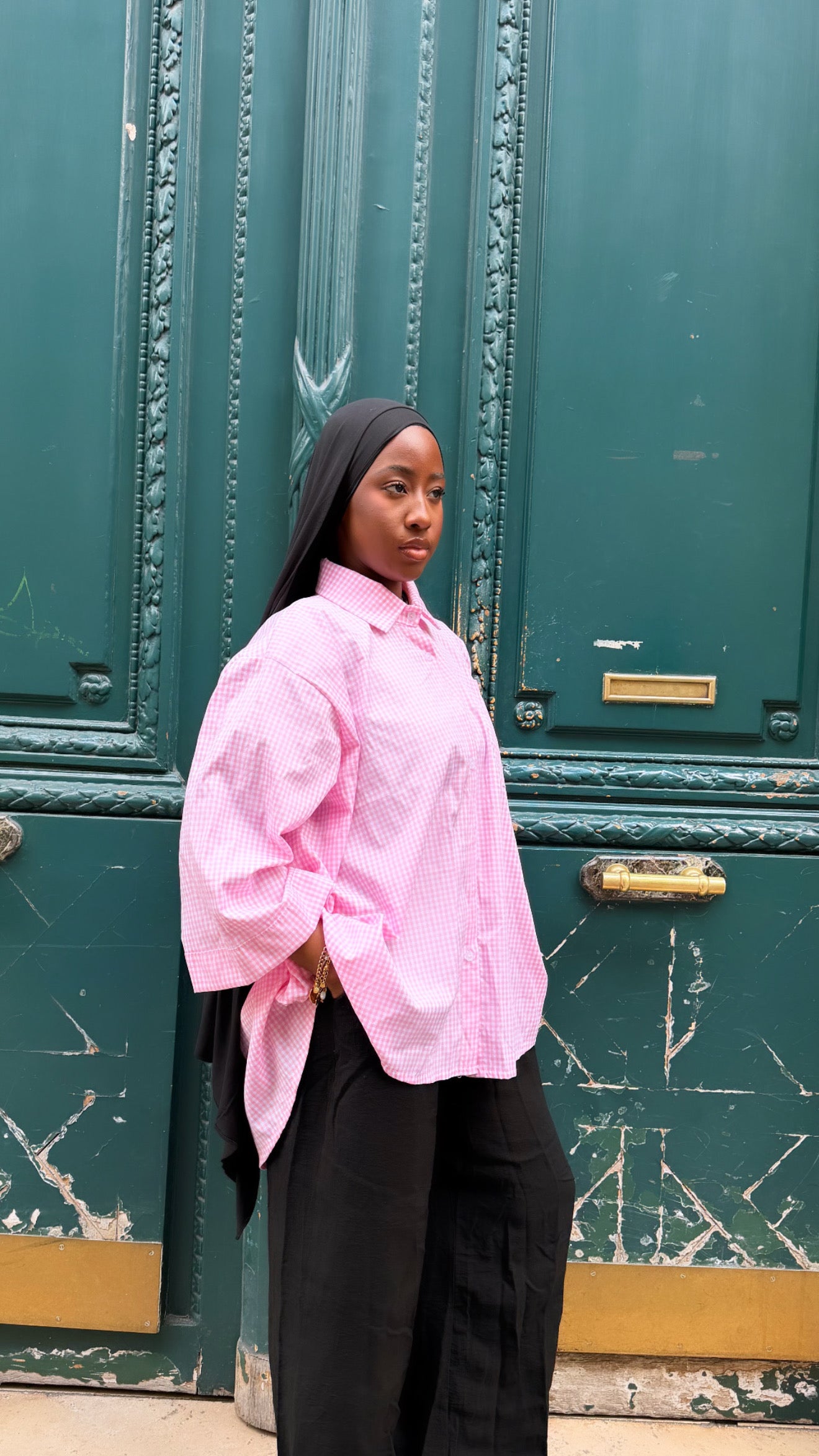 Chemise vichy oversize