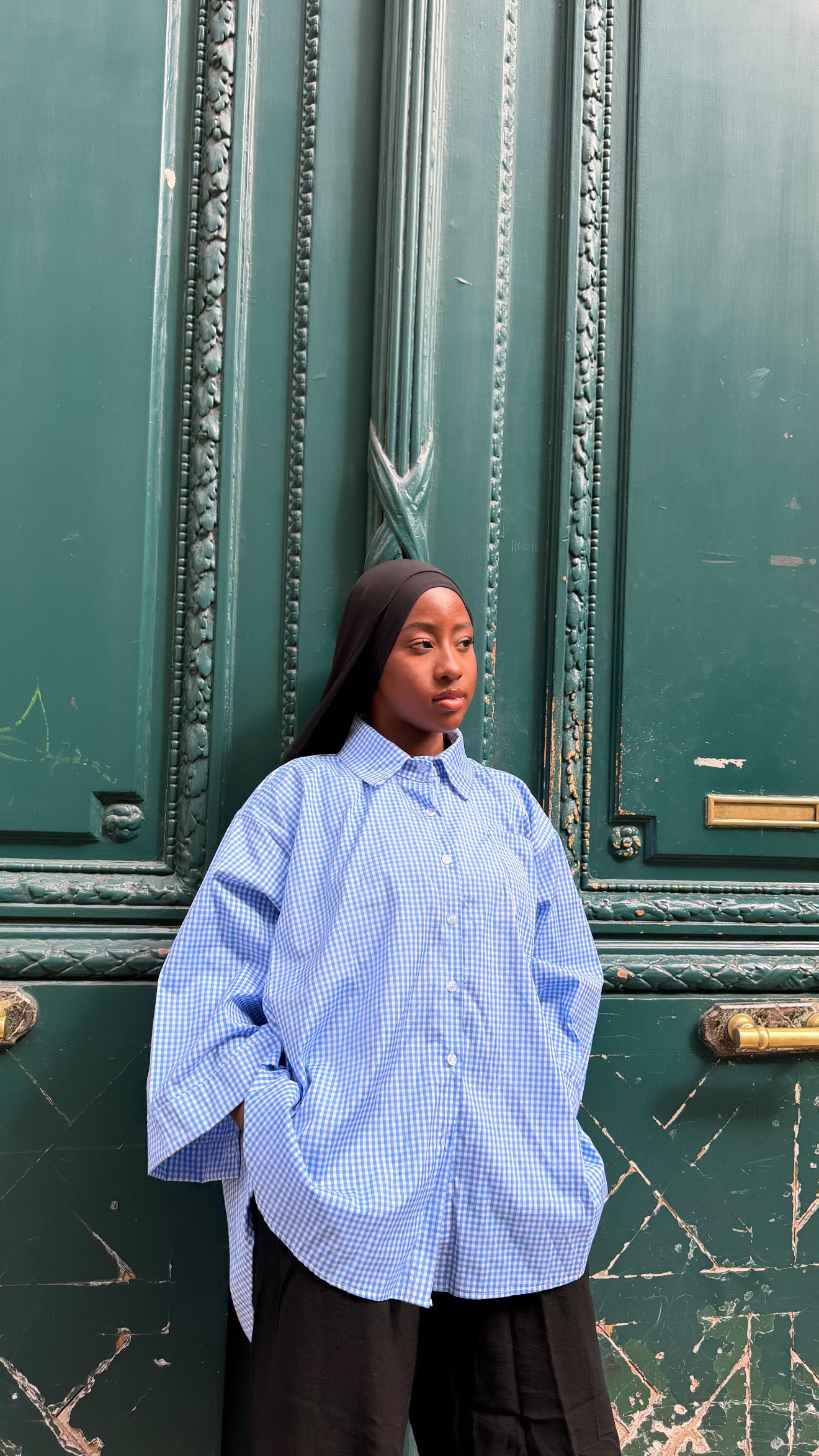 Chemise vichy oversize