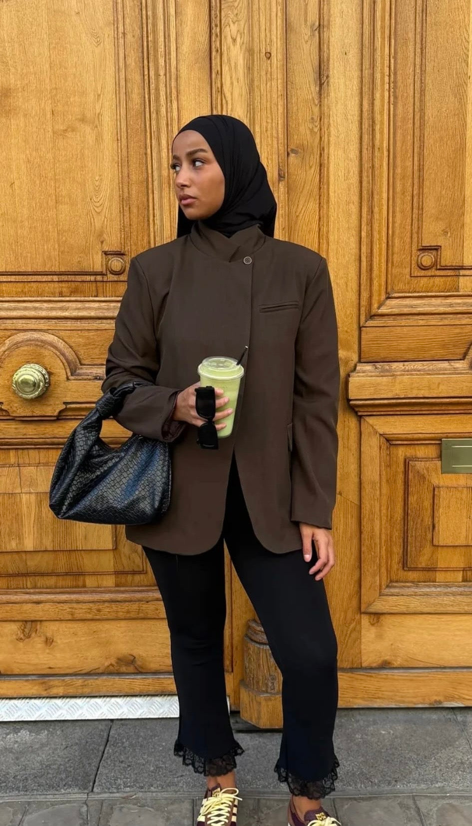 Blazer à fermeture croisée
