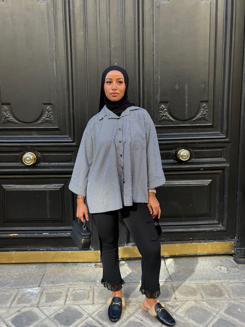 Chemise vichy oversize