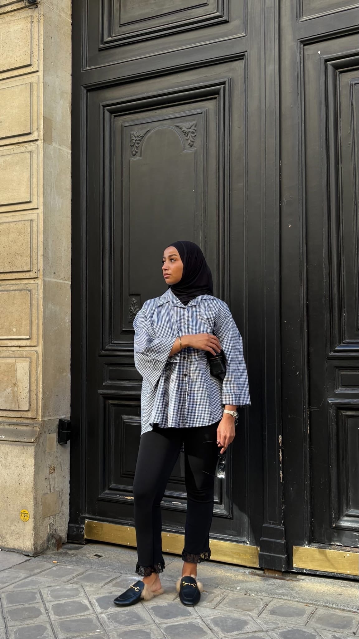Chemise vichy oversize