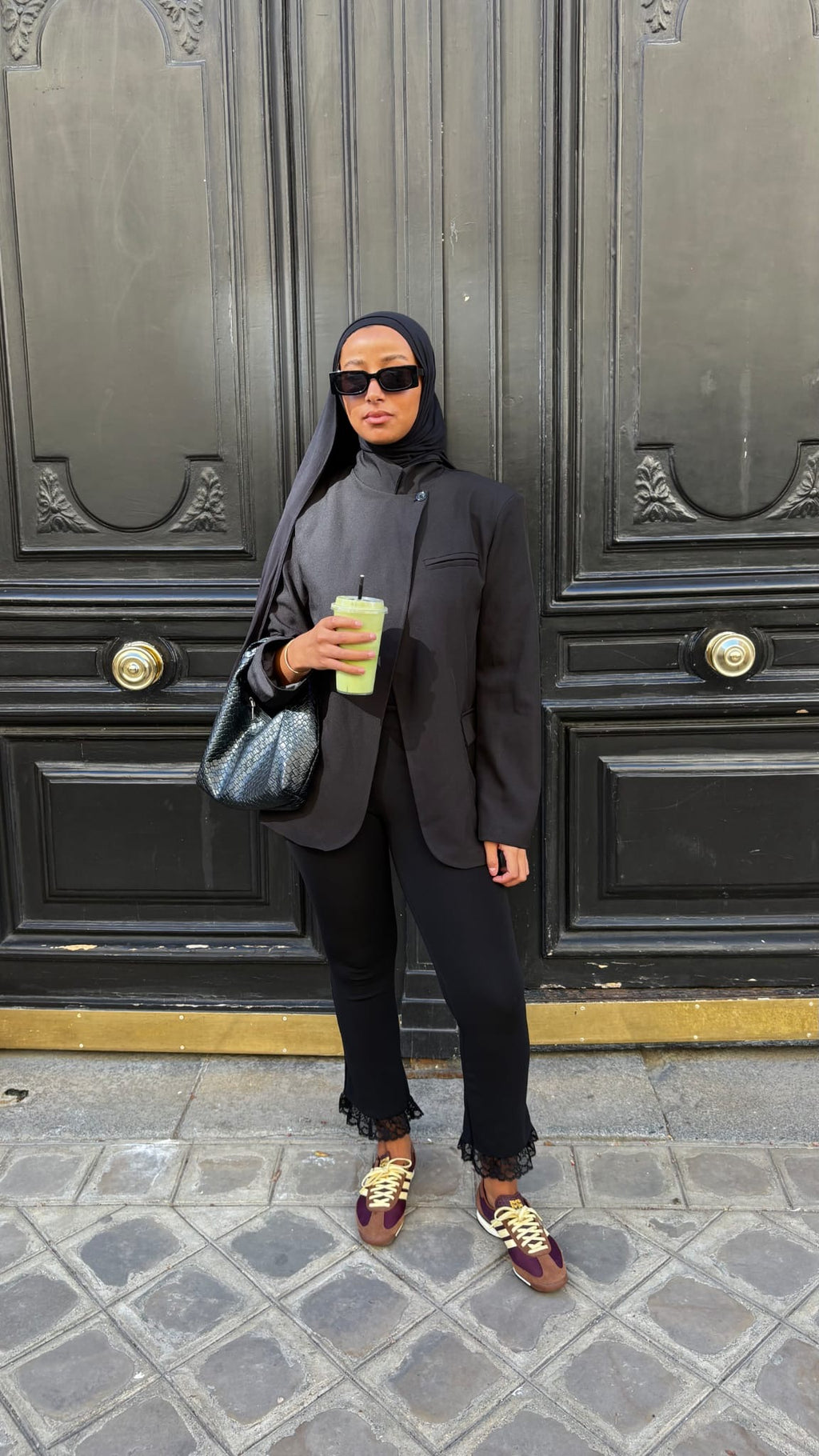 Blazer à fermeture croisée