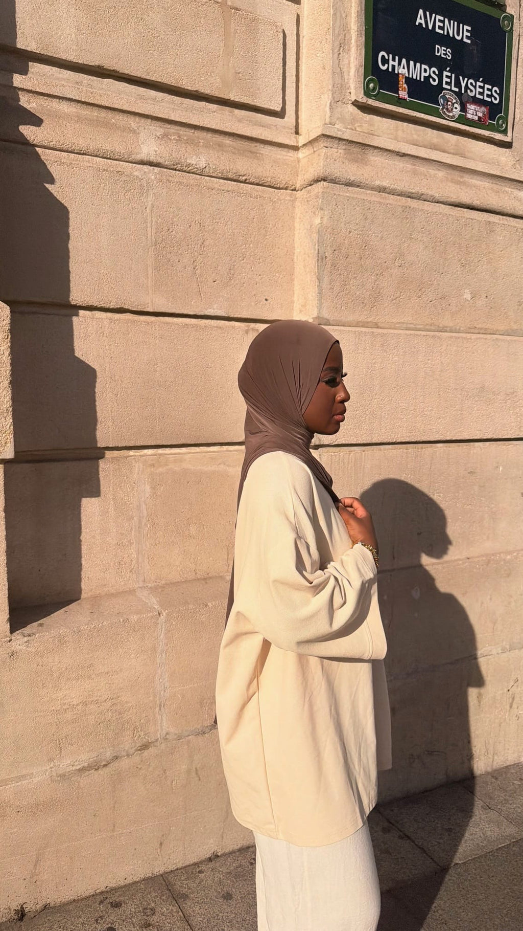Pull oversize maille polo