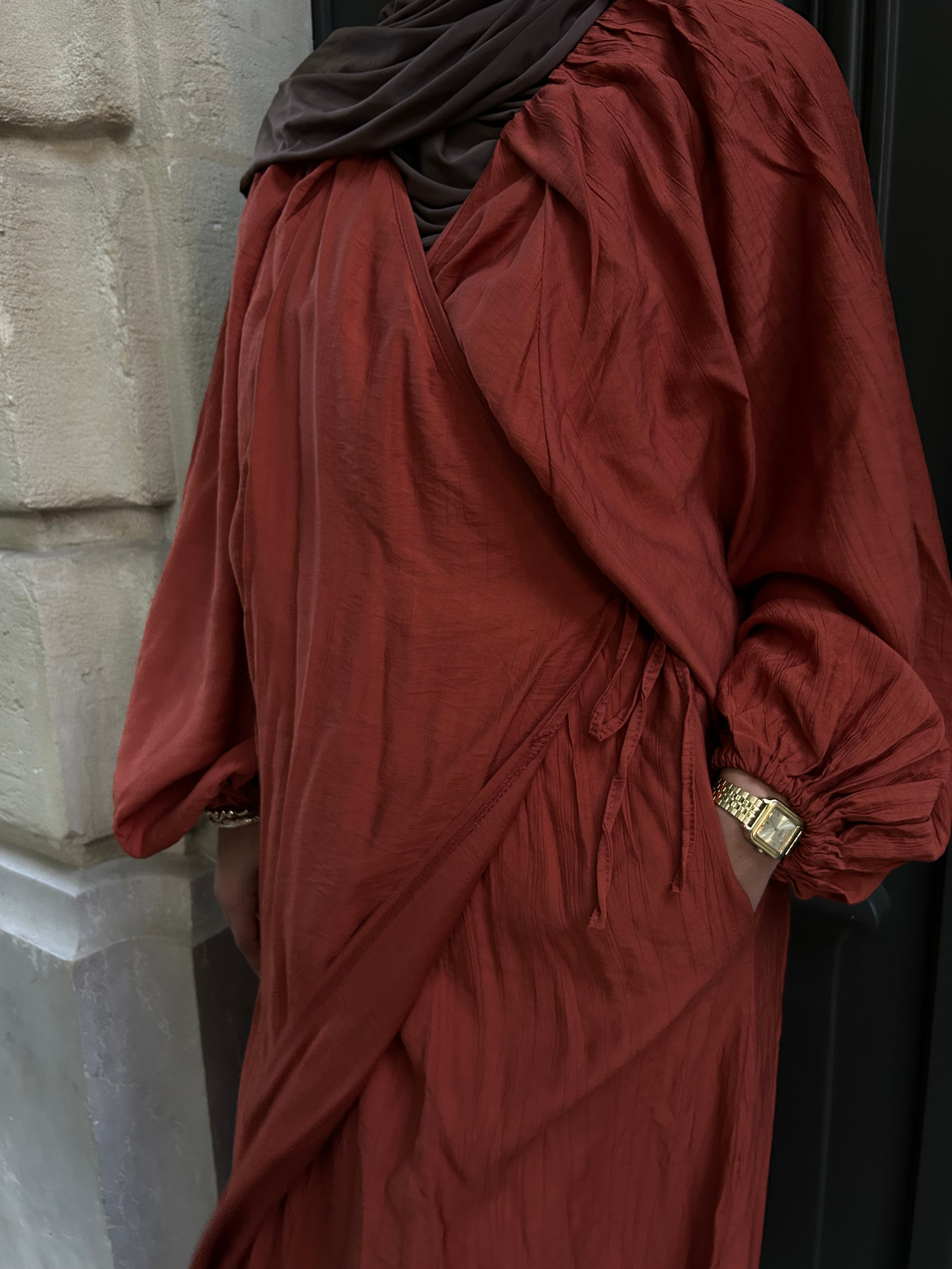 Robe porte feuille