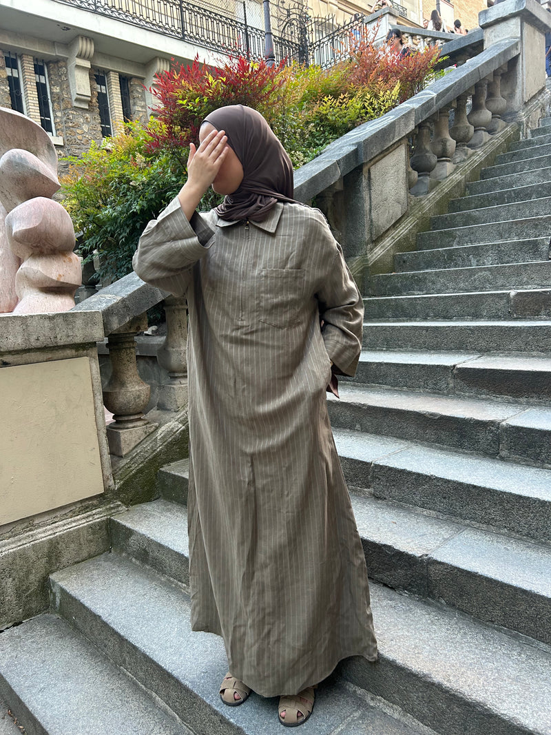 Robe à rayure