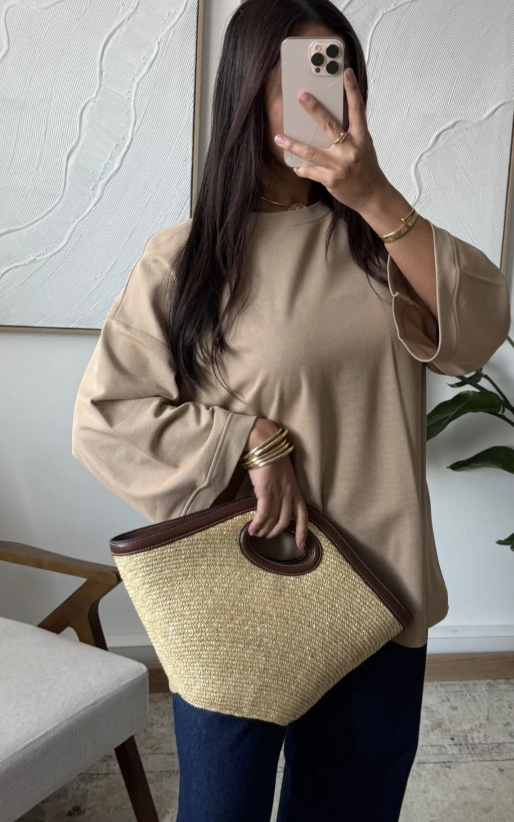 Pull matière polo