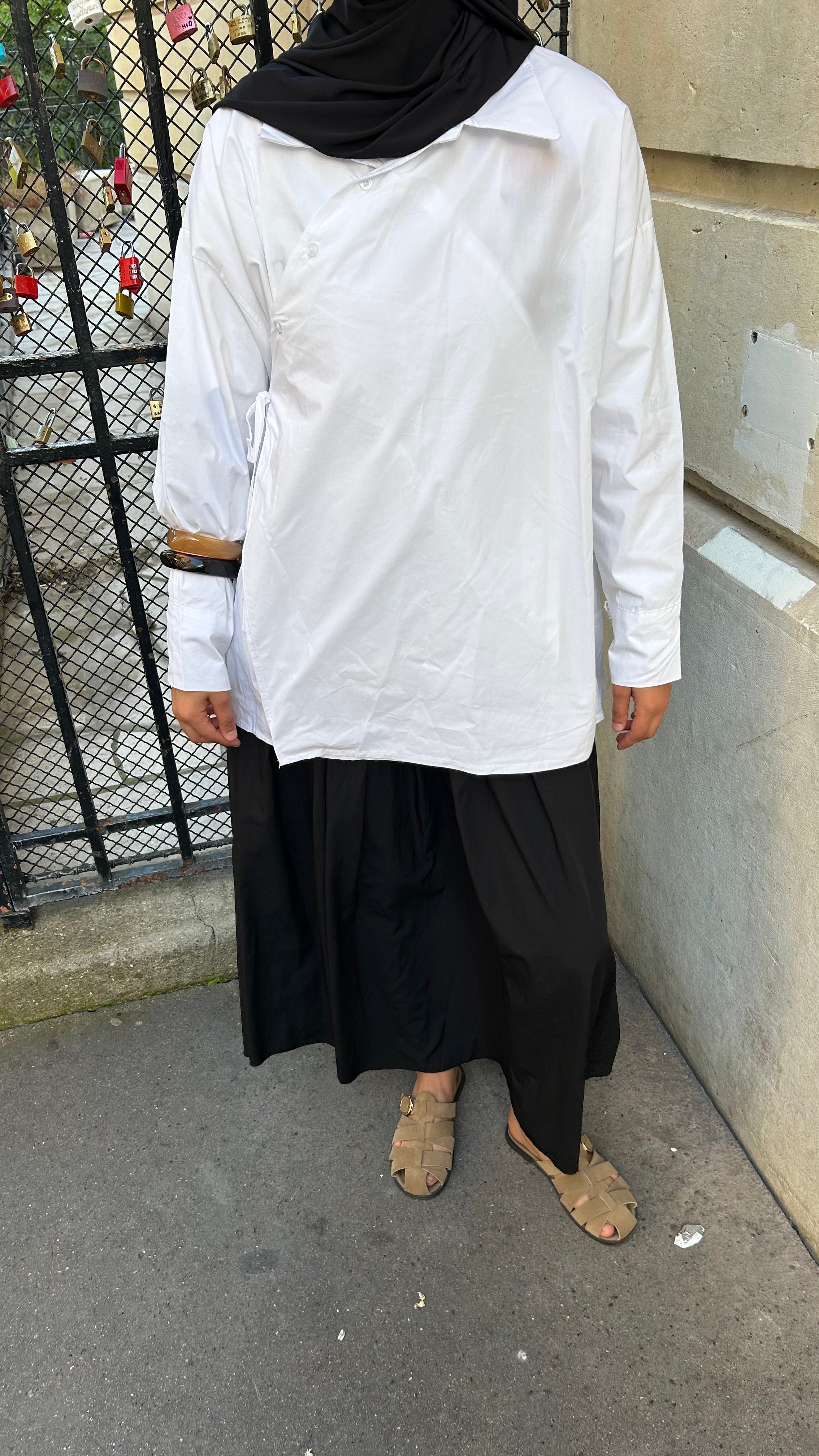 Chemise croisée