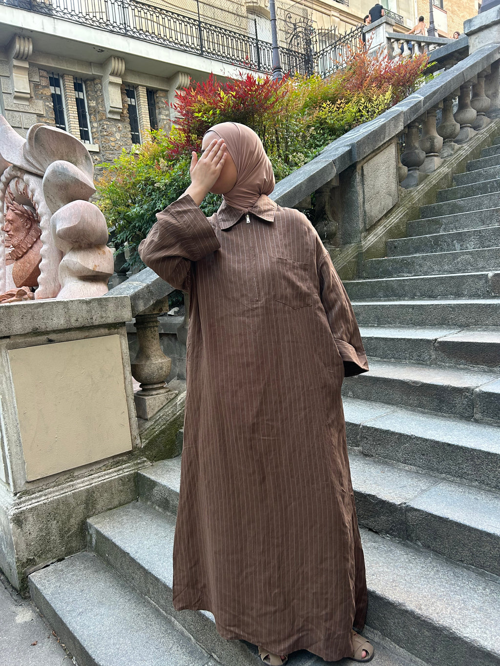 Robe à rayure