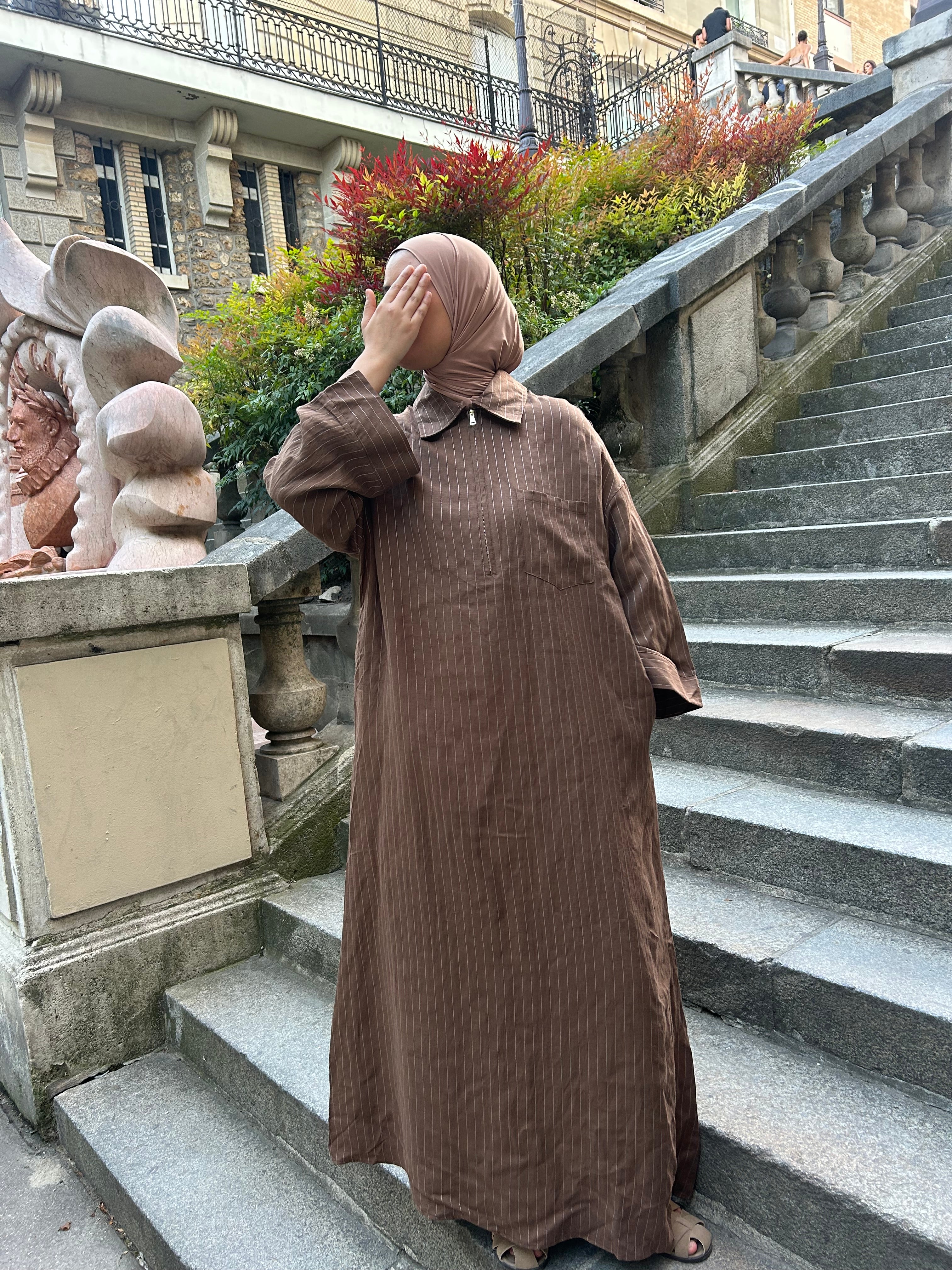 Robe à rayure