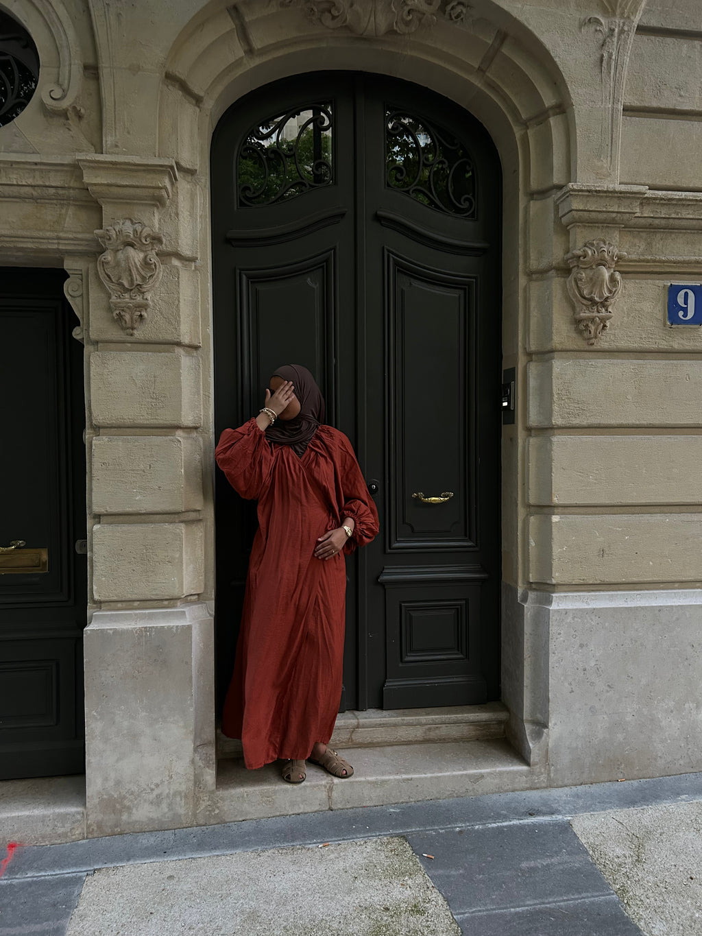 Robe porte feuille